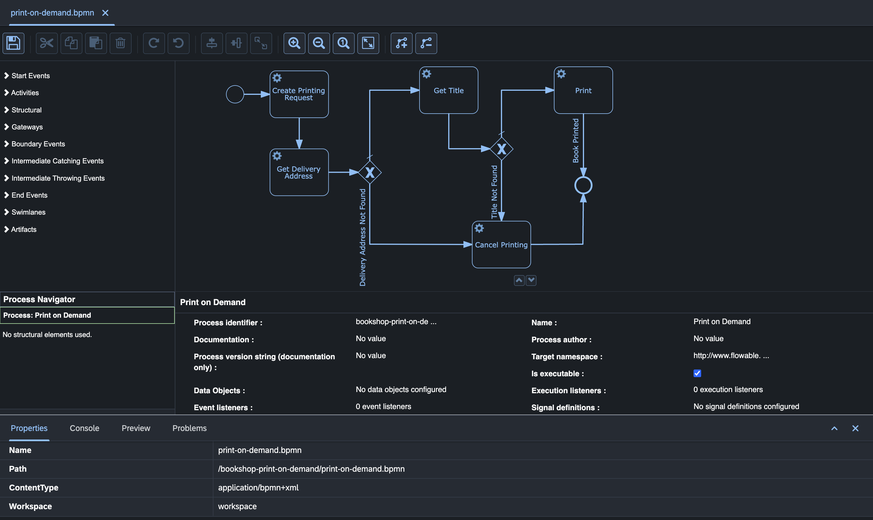 BPMN Modeler