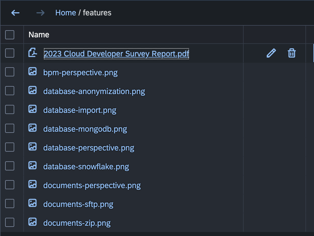 Documents Explorer